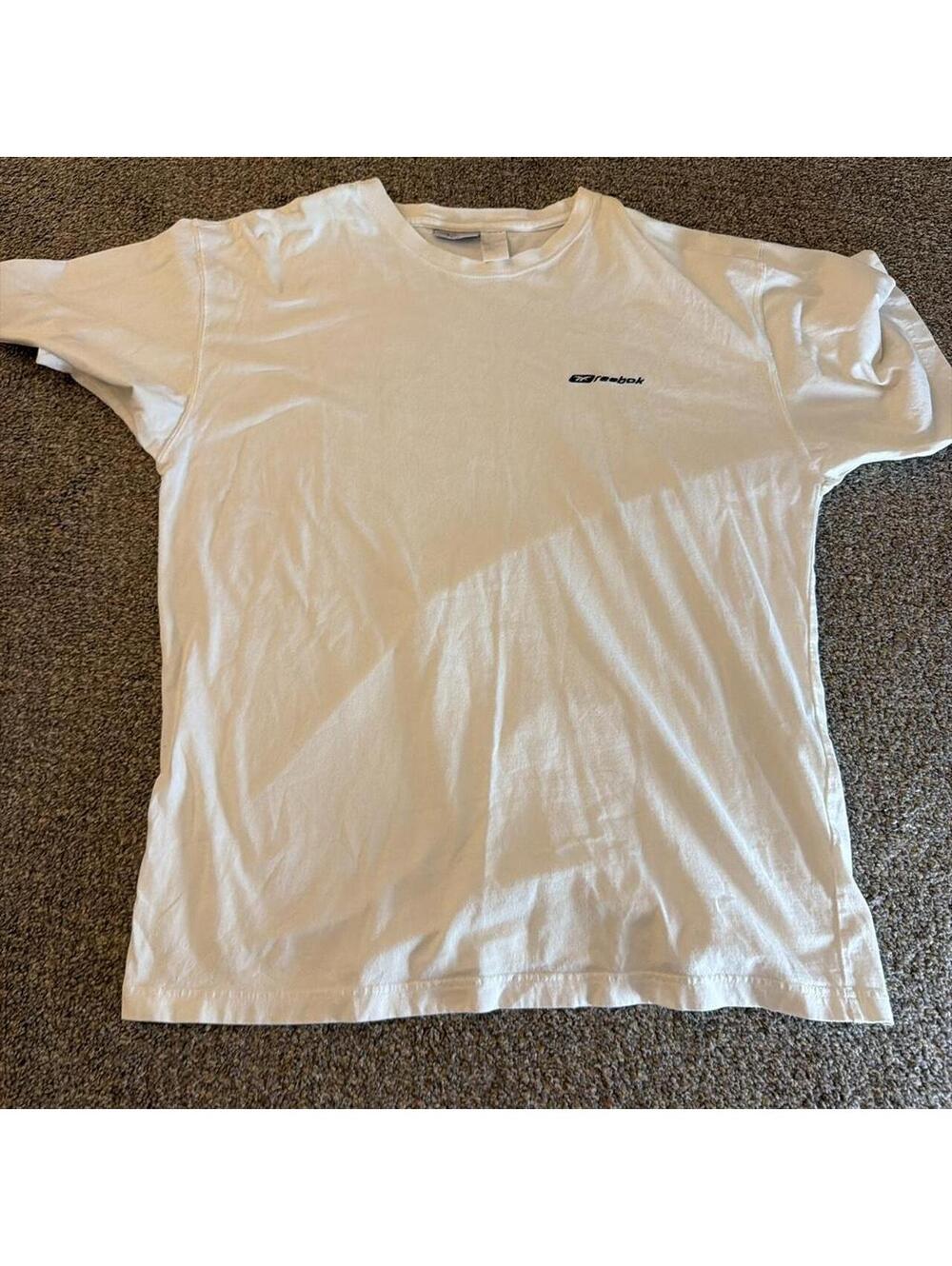 Reebok Men's White Tshirt